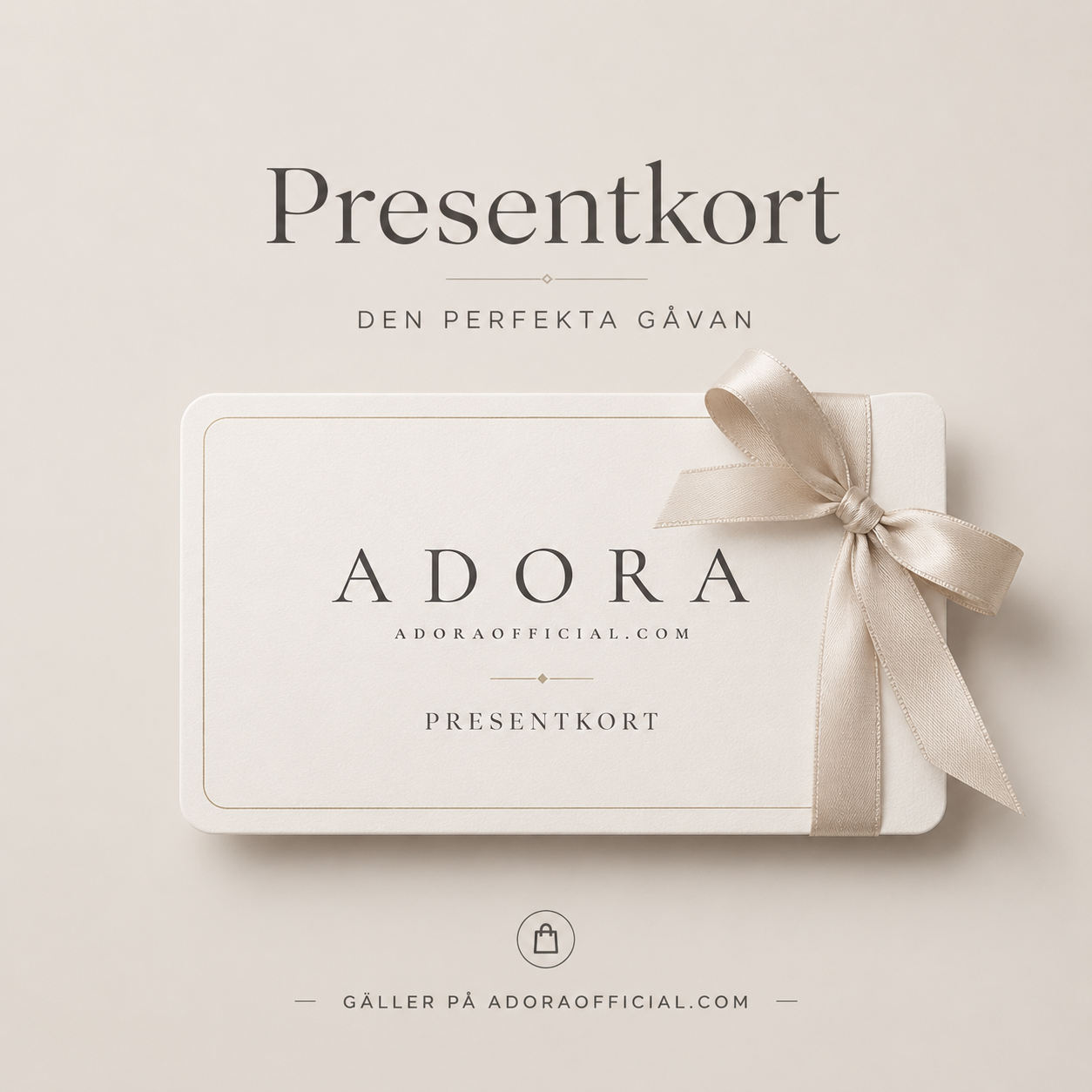 Adora presentkort
