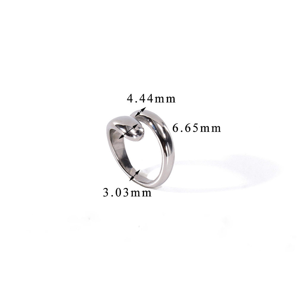 Infinity Twist Ring