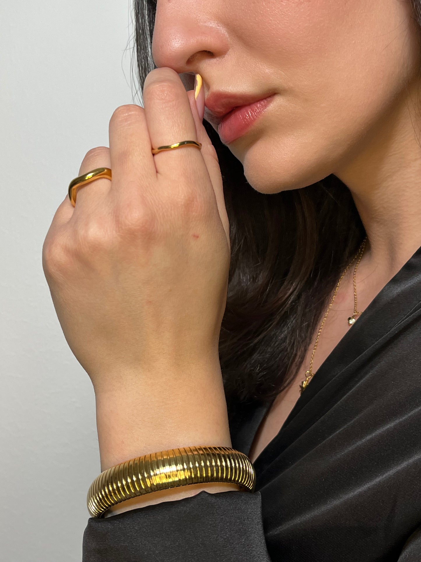 Thin Wave Ring