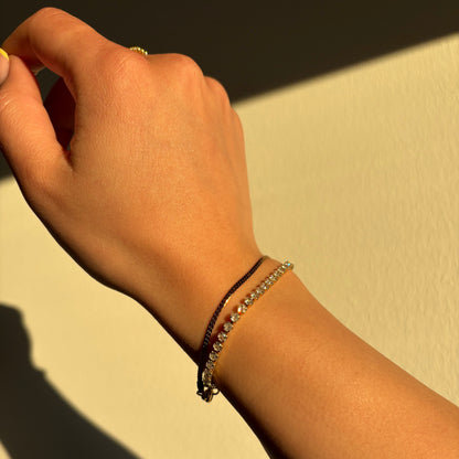 Aura tennis bracelet