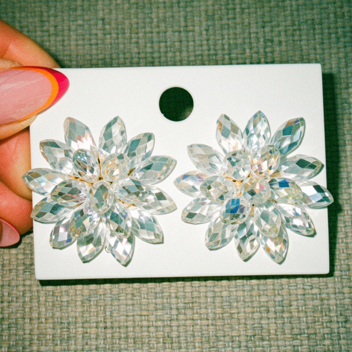 Crystal Bloom Earrings
