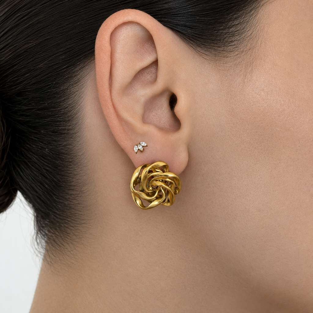 Rosette Studs