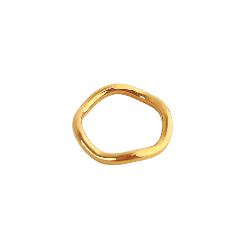 Thin Wave Ring