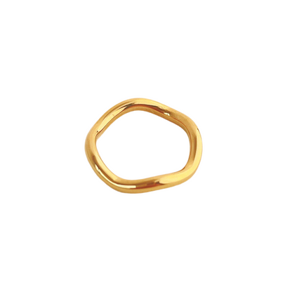 Thin Wave Ring