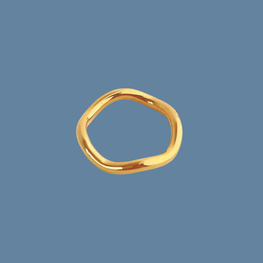 Thin Wave Ring