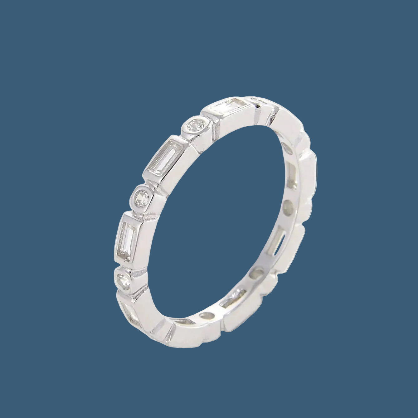 Crystal Edge Ring