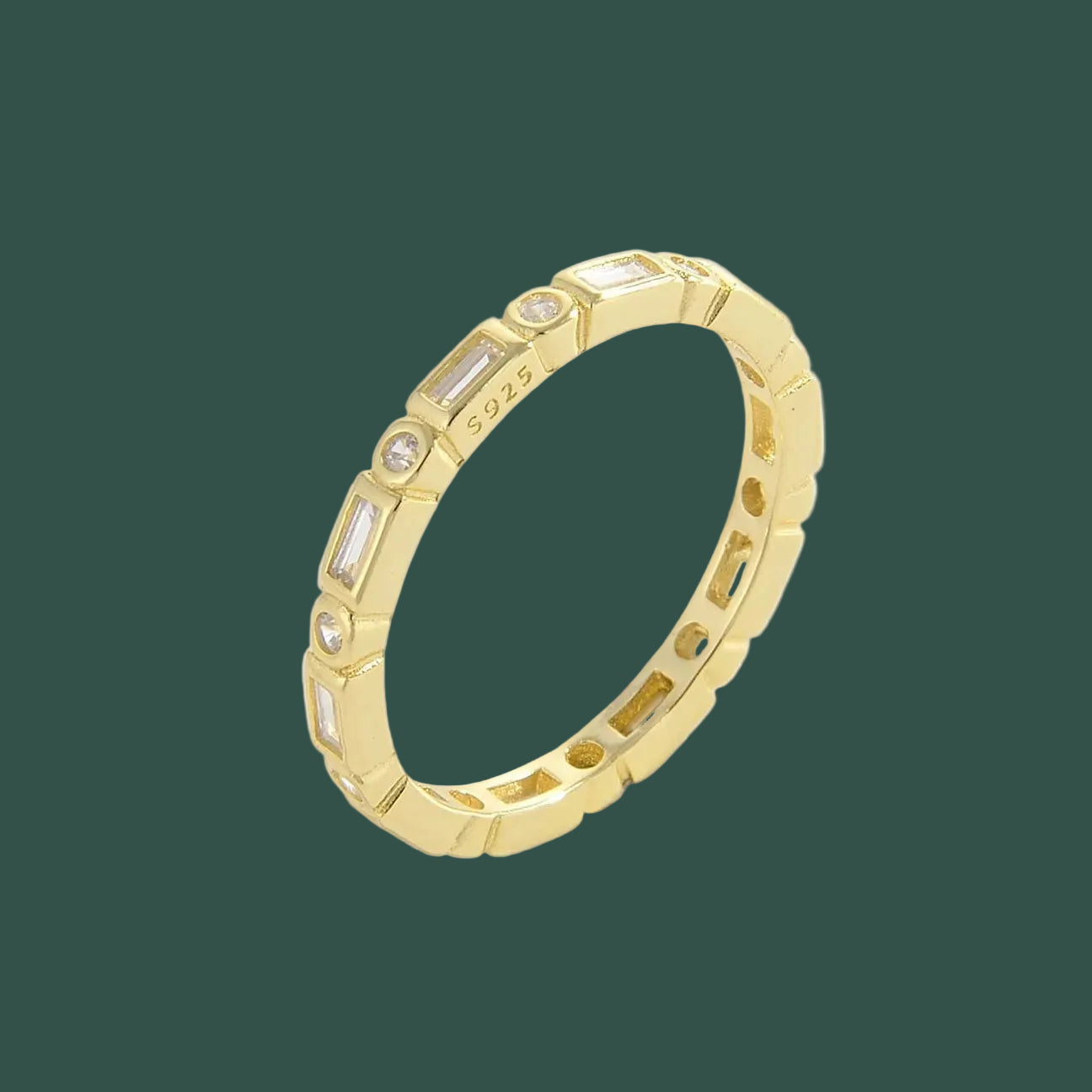 Crystal Edge Ring