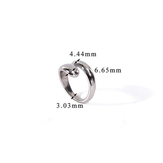 Infinity Twist Ring