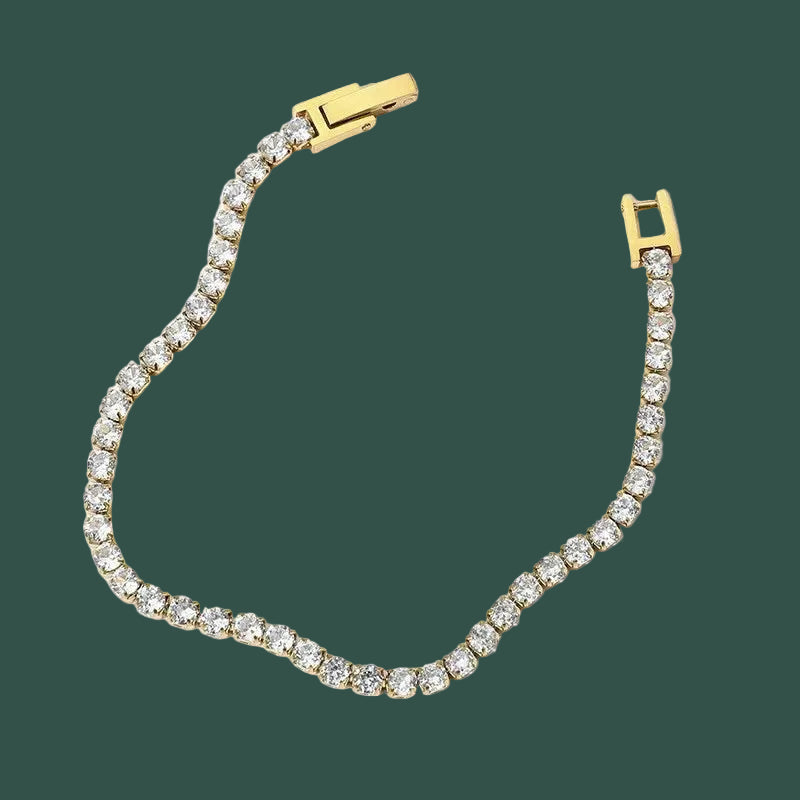 Aura tennis bracelet