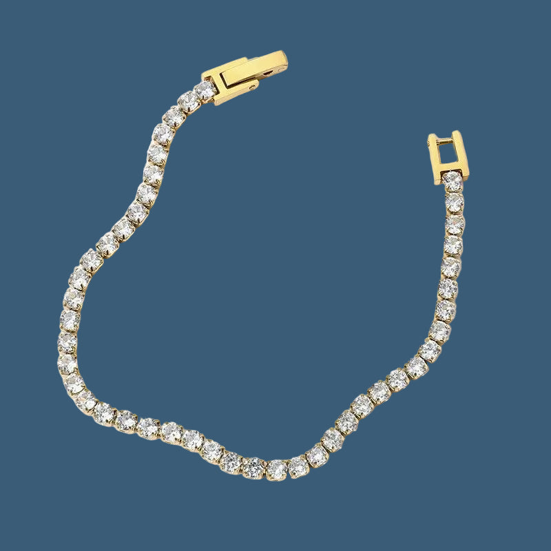 Aura tennis bracelet