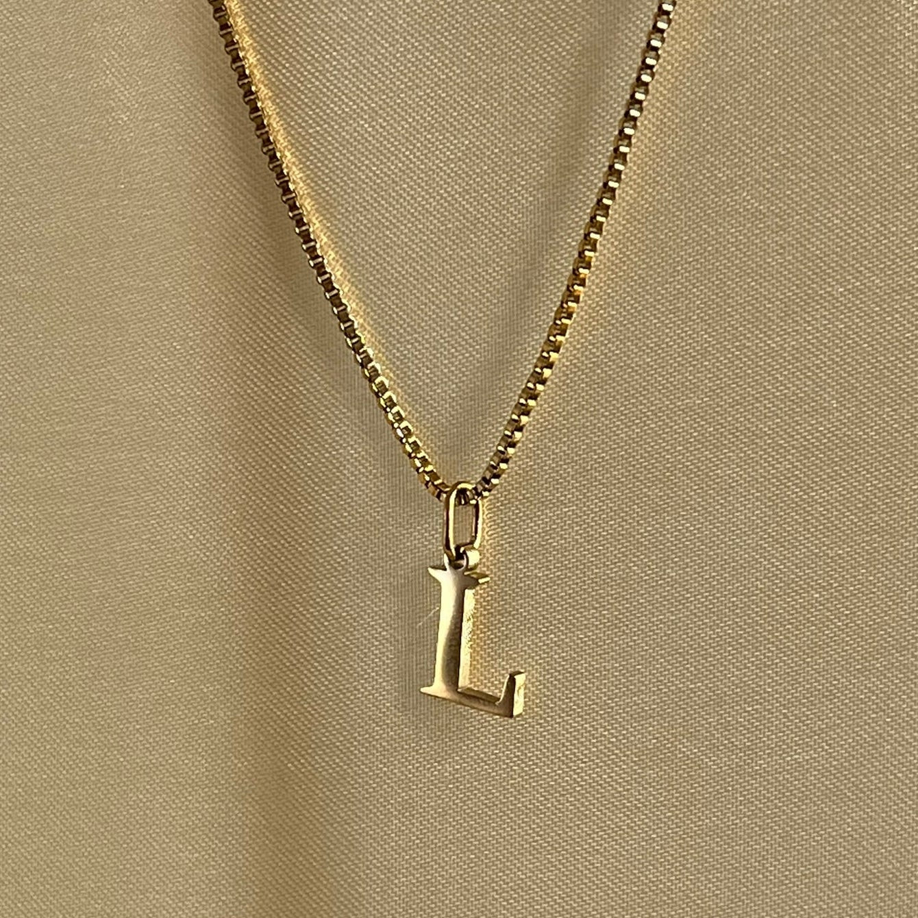 Initial Necklace